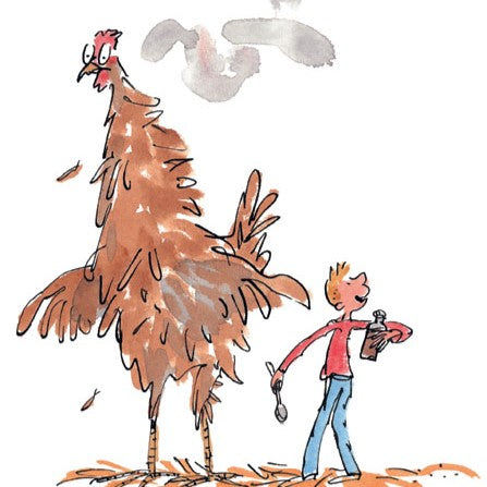 Limited Edition Print George's Marvellous Medicine RD9026 - The Hen Began To Grow