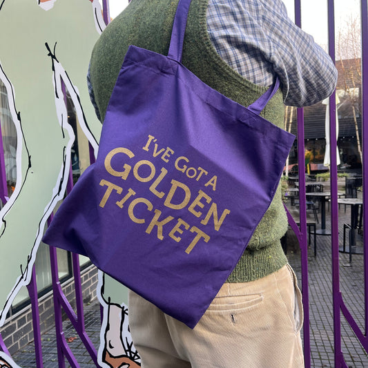 Golden Ticket Tote Bag