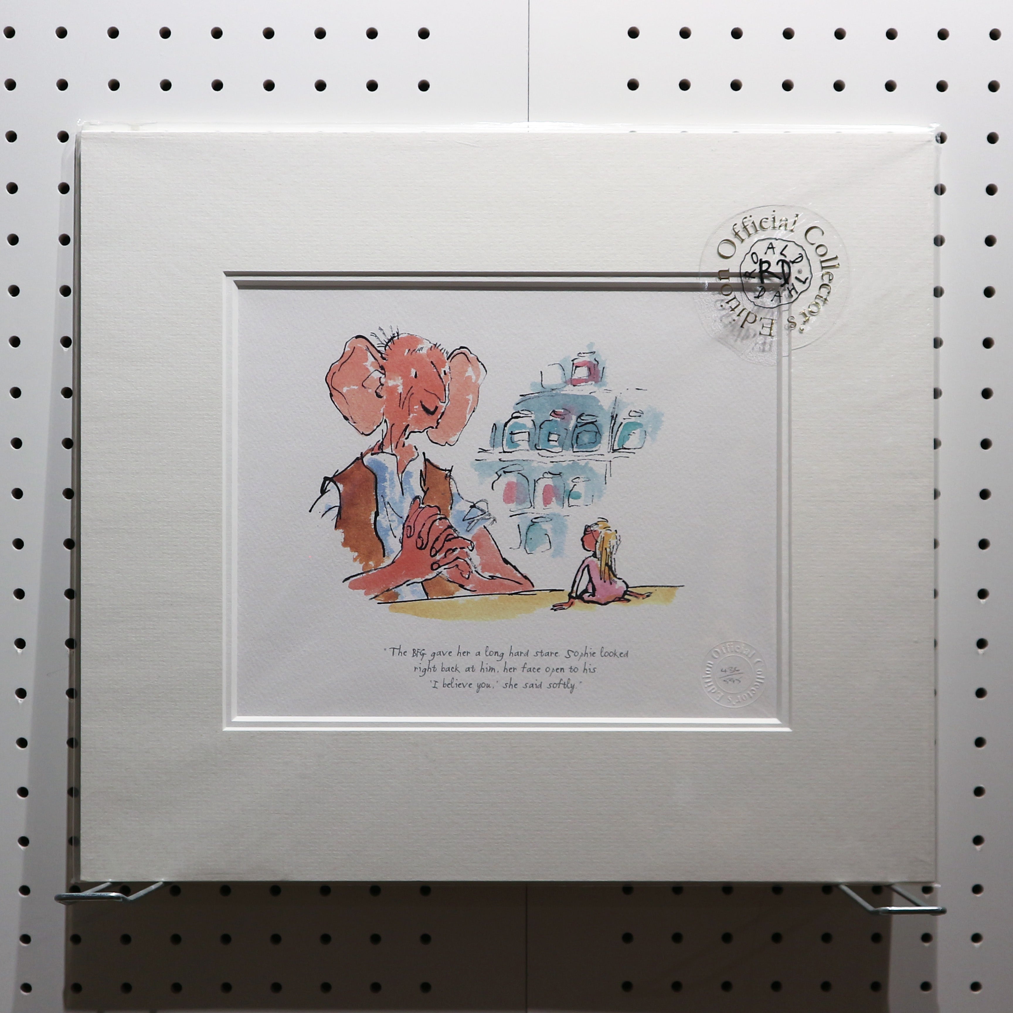 Limited Edition Print BFG RD9054 – The Roald Dahl Museum Online Shop