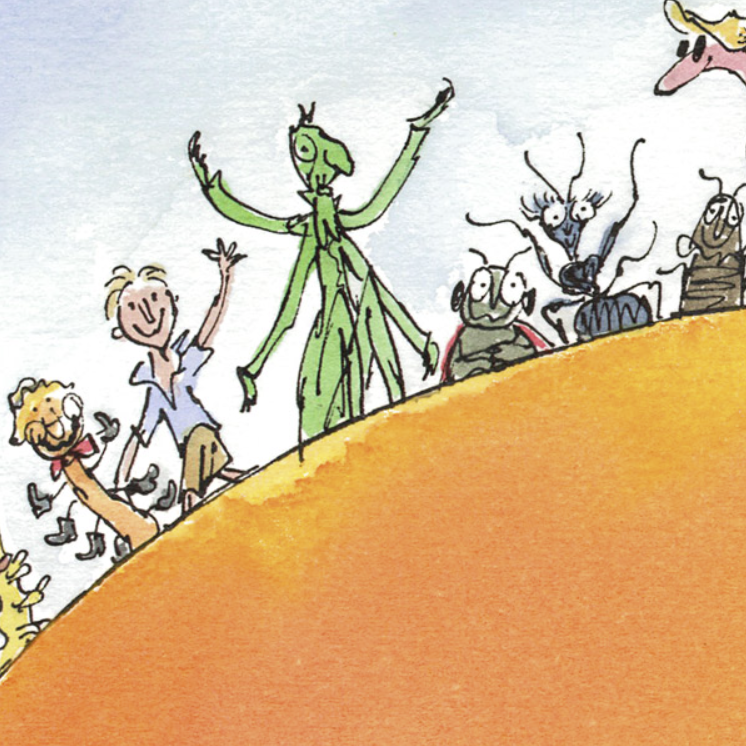 Limited Edition Print James and the Giant Peach RD8023