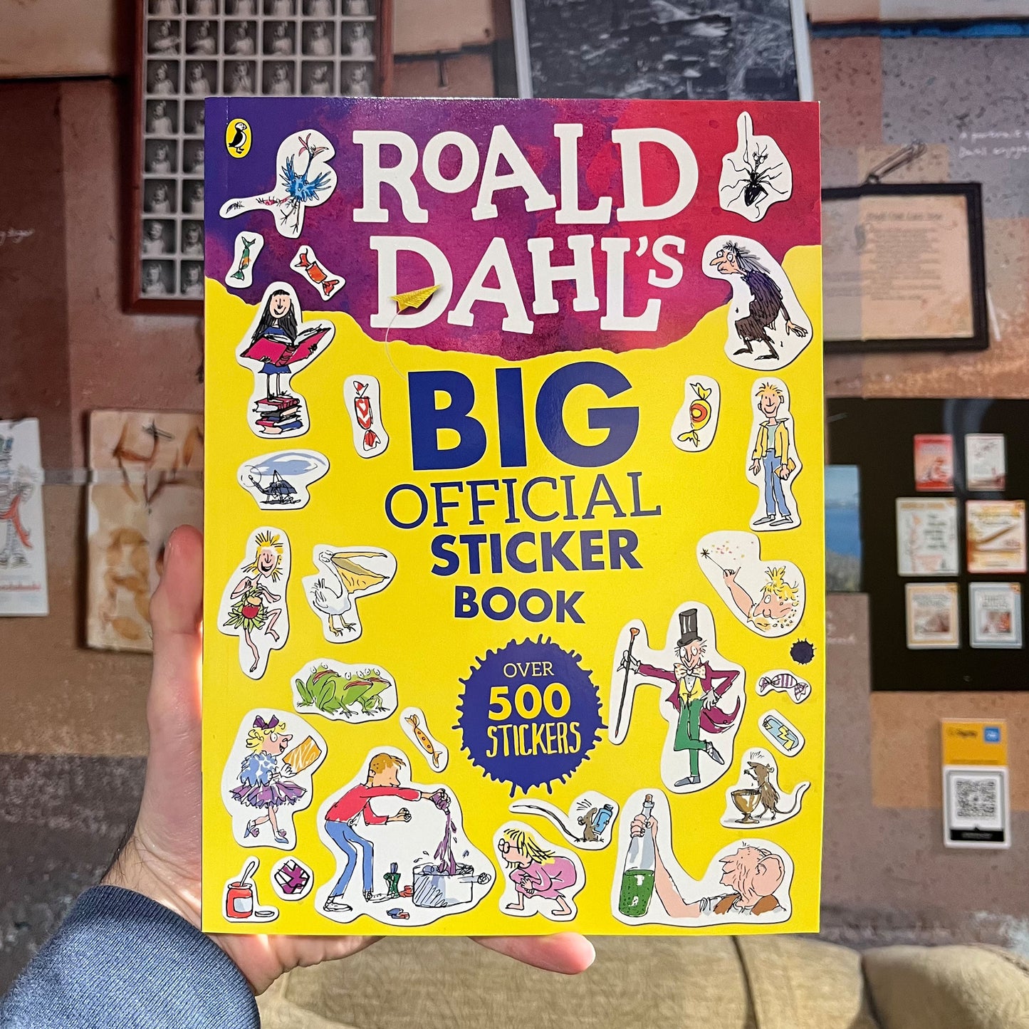 Roald Dahl's Big Official Sticker Book