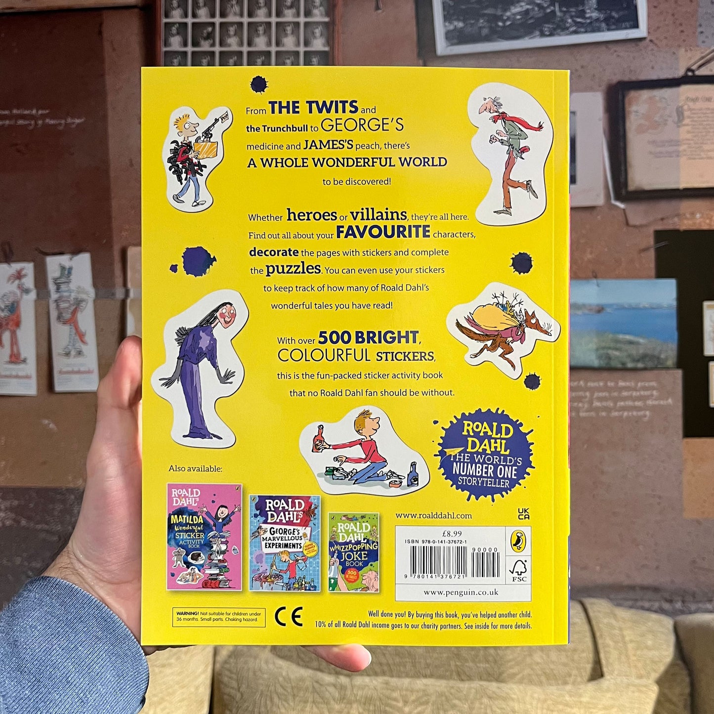 Roald Dahl's Big Official Sticker Book