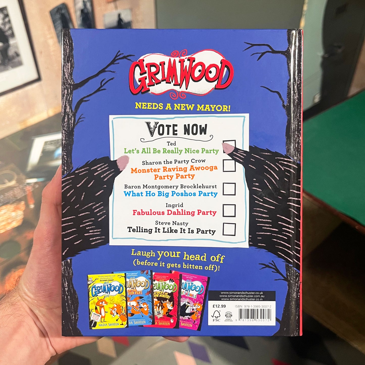 Grimwood - Rock the Vote by Nadia Shireen