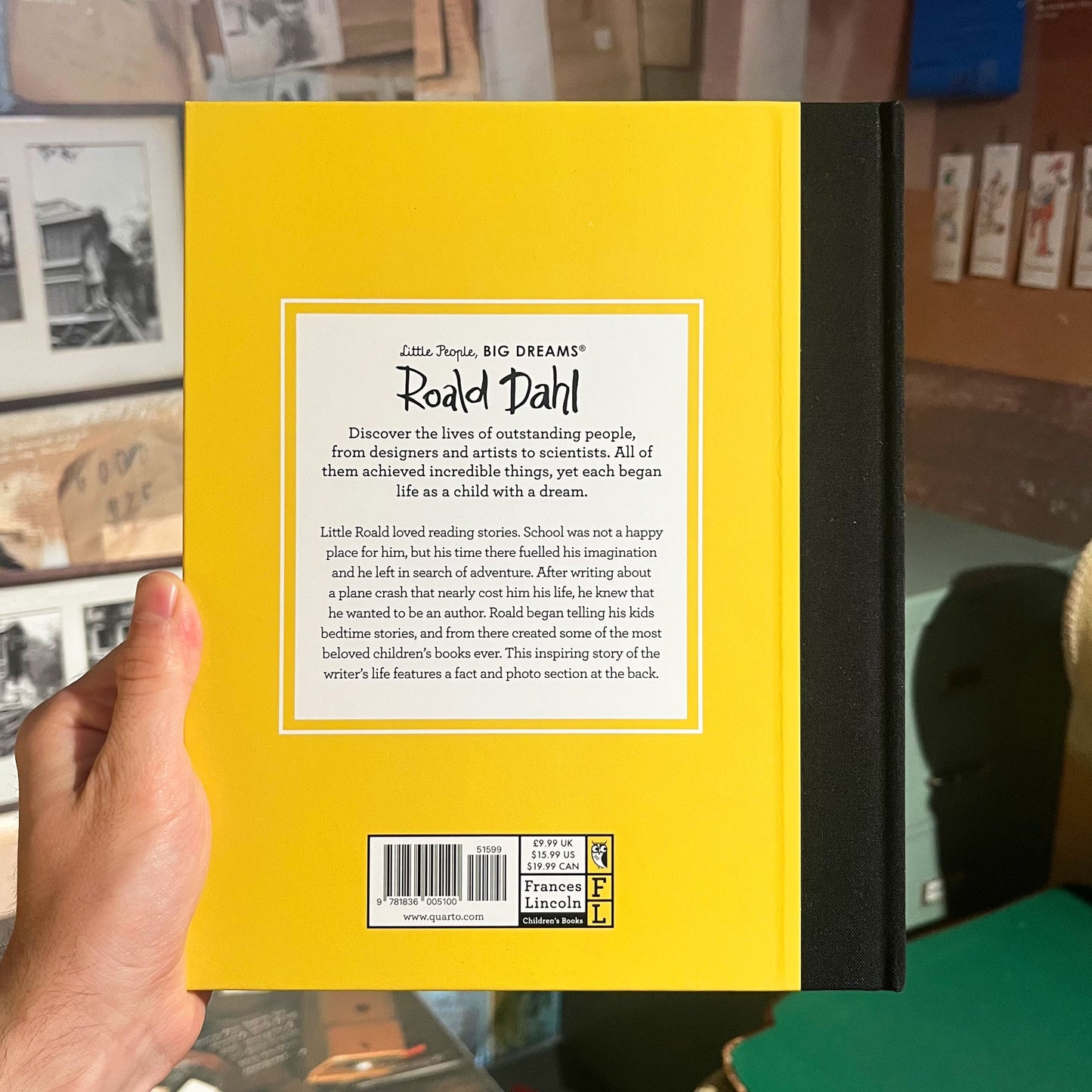 Little People, Big Dreams Roald Dahl