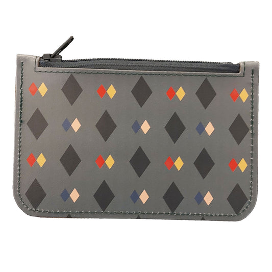 Roald Dahl's writing hut floor printed leather coin purse