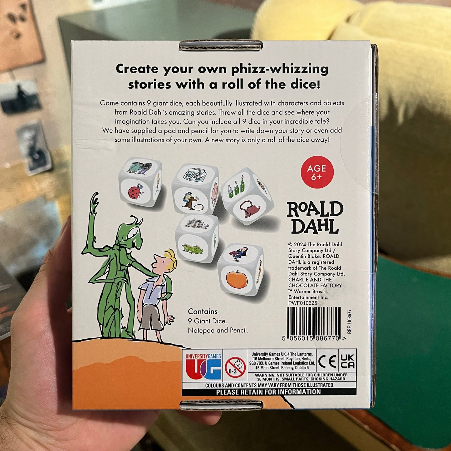 Swashboggling Storytelling Dice