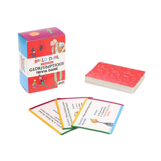 Gloriumptious Trivia Game from Roald Dahl and Quentin Blake