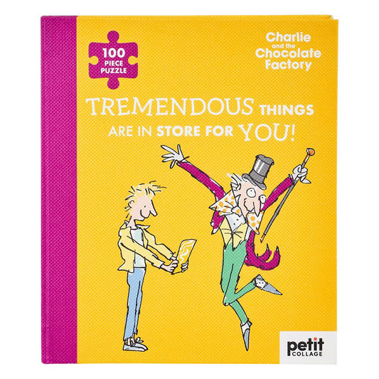 Charlie and the Chocolate Factory 100 piece jigsaw puzzle from Roald Dahl and Quentin Blake