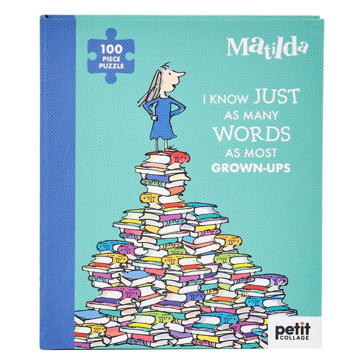 Matilda 100 piece puzzle from Roald Dahl and Quentin Blake