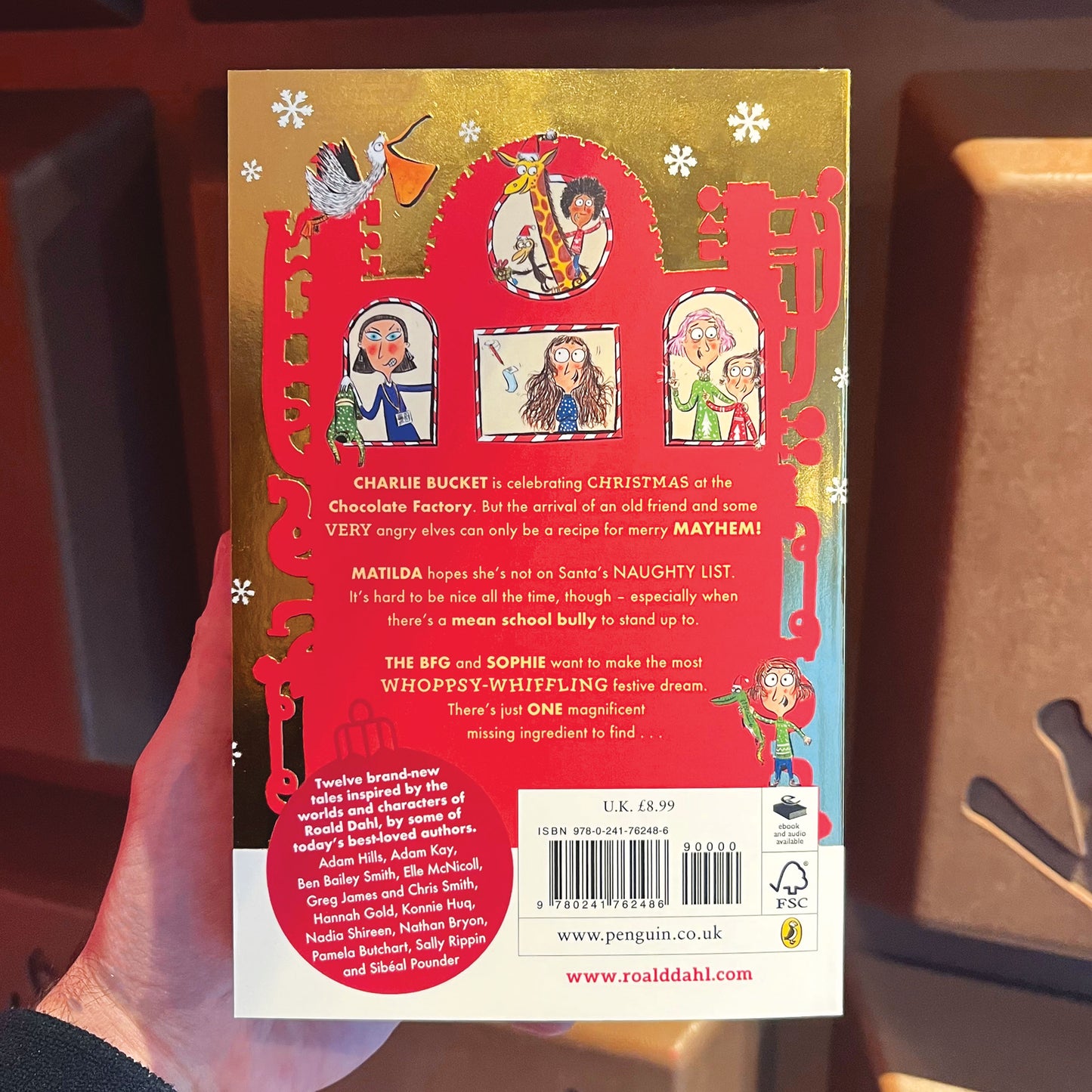 Charlie and the Christmas Factory Paperback