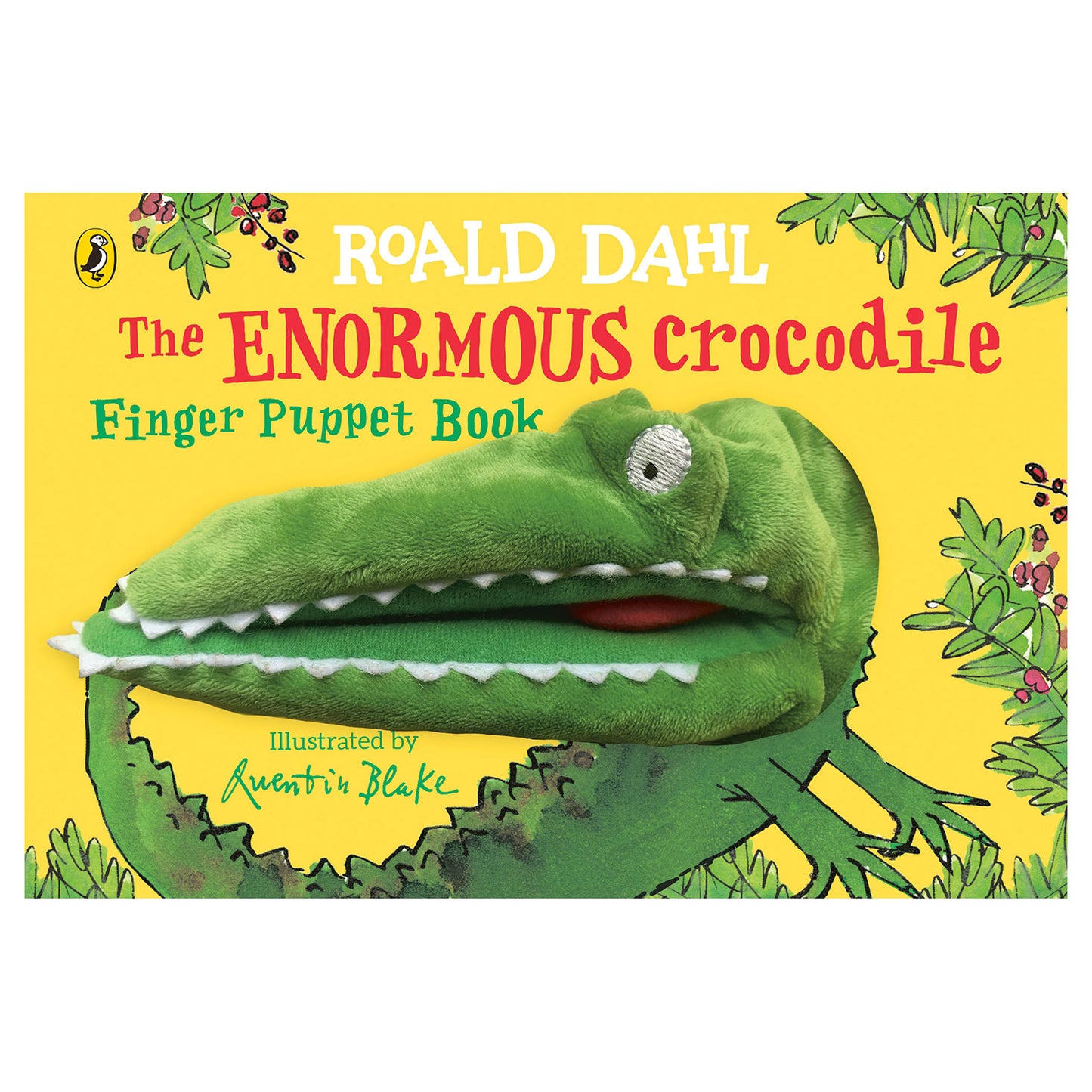 The Enormous Crocodile Finger Puppet Book by Roald Dahl with illustrations by Quentin Blake