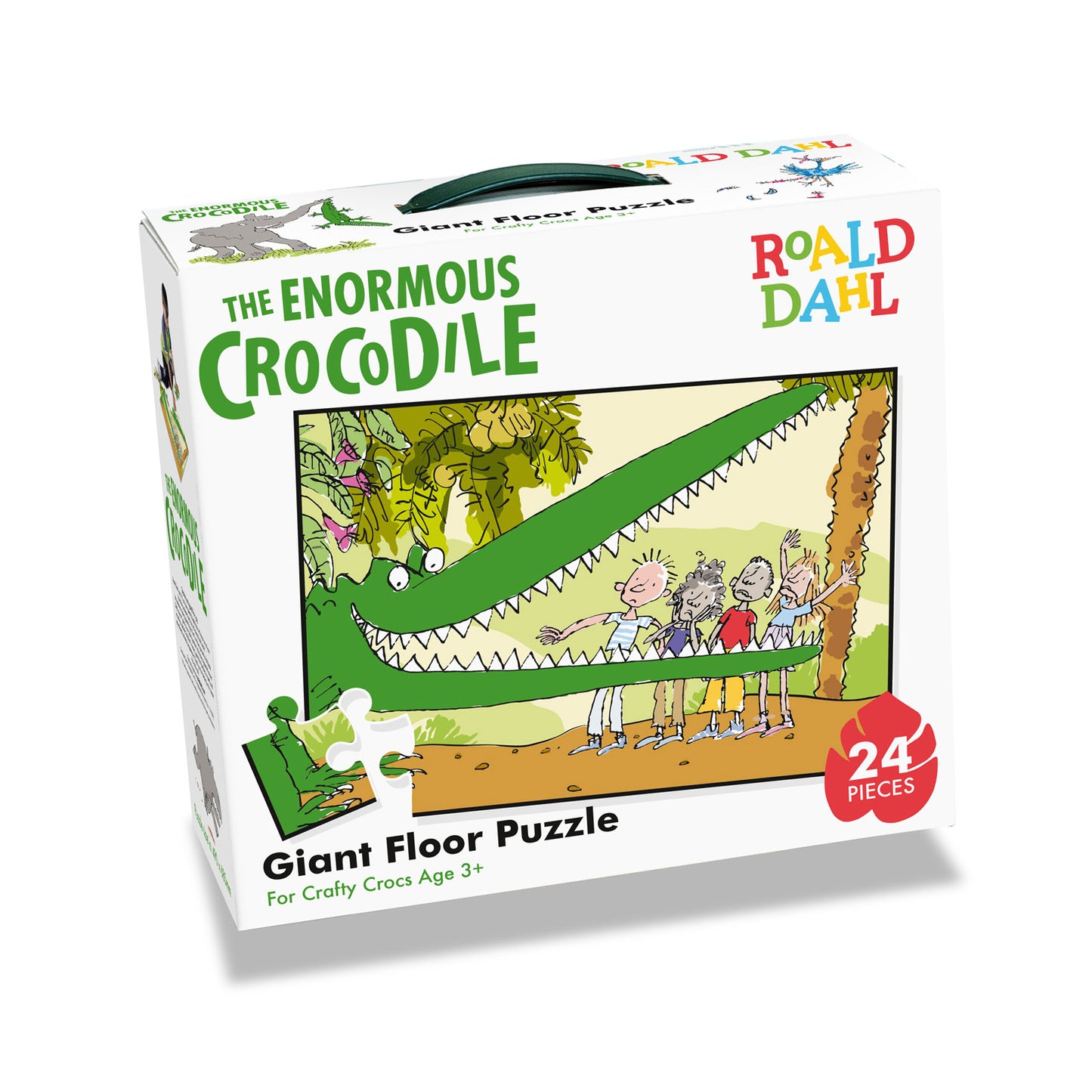 The Enormous Crocodile Giant Floor Puzzle from Roald Dahl and Quentin Blake