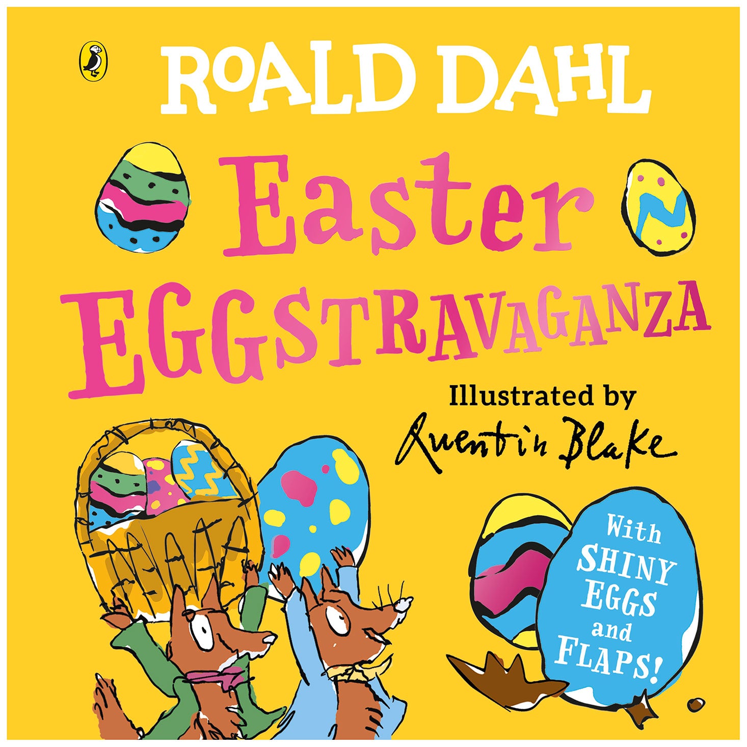 Easter Eggstravaganza board book, based on Roald Dahl's stories with illustrations by Quentin Blake