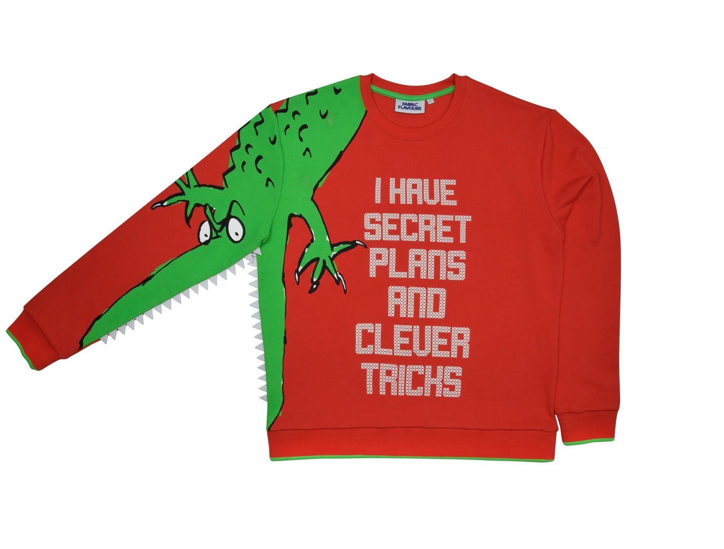 Enormous Crocodile Adult Sweatshirt