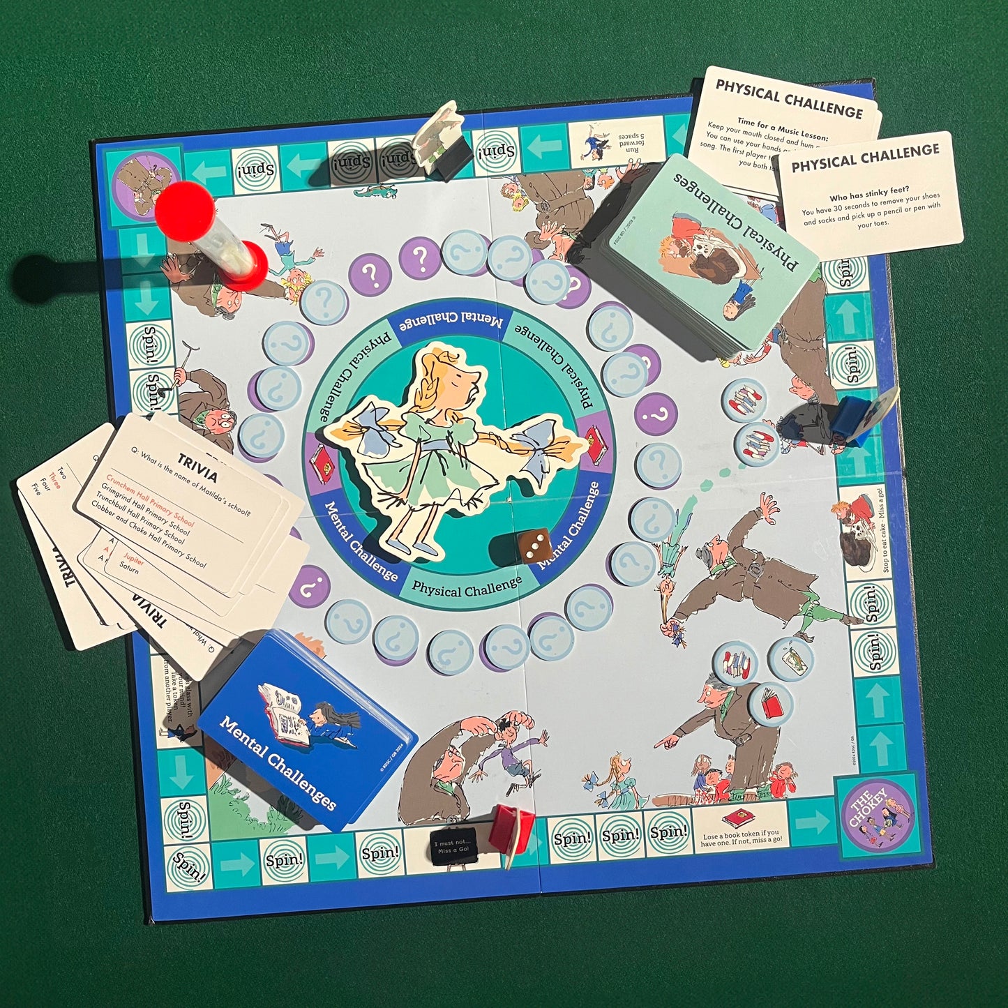 Matilda The Extraordinary Challenges Game