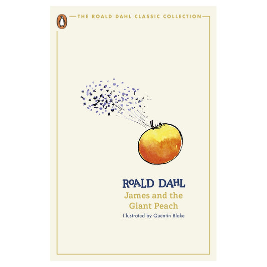 James and the Giant Peach classic paperback by Roald Dahl