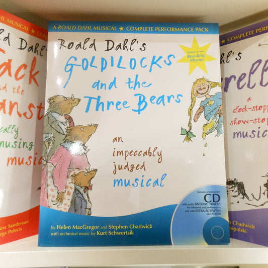 Goldilocks and the Three Bears Musical from Roald Dahl's Revolting Rhymes illustrated by Roald Dahl
