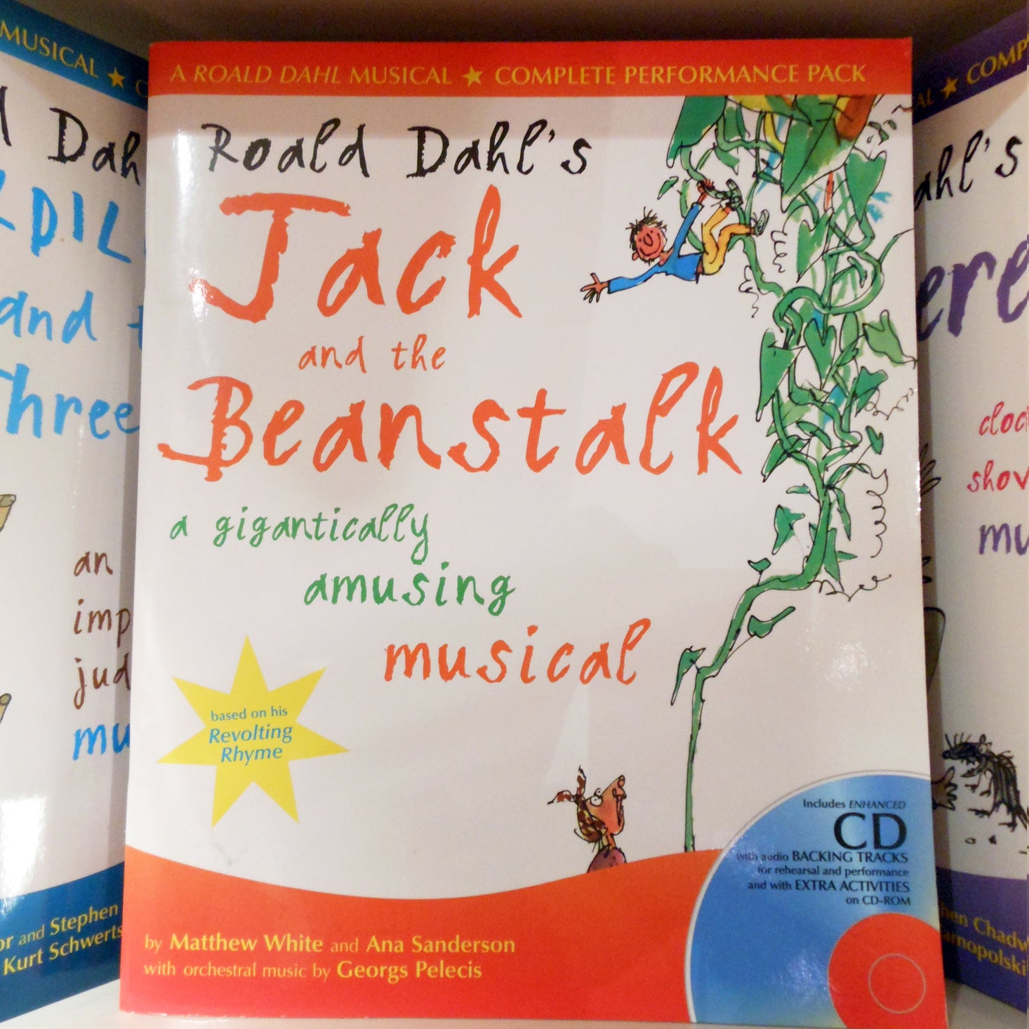 Jack and the Beanstalk Musical from Roald Dahl's Revolting Rhymes illustrated by Roald Dahl