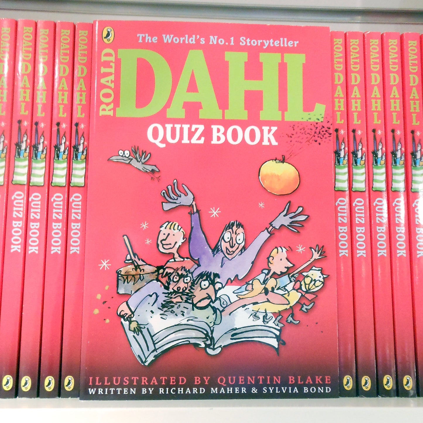 Quiz Book, from the stories of Roald Dahl and illustrated by Quentin Blake