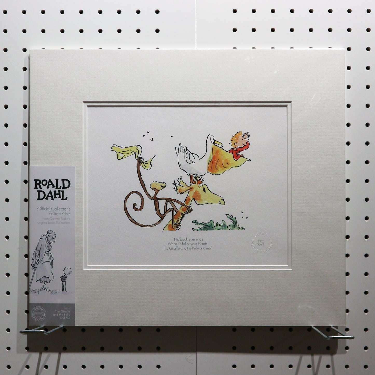 Limited Edition Print The Giraffe and The Pelly and Me RD9271