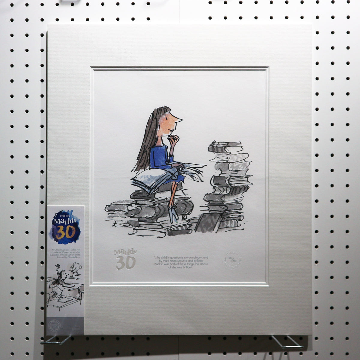 Limited Edition Print Matilda RD8011 – The Roald Dahl Museum Online Shop