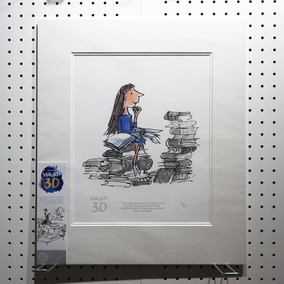 Limited Edition Print Matilda RD8011 – The Roald Dahl Museum Online Shop