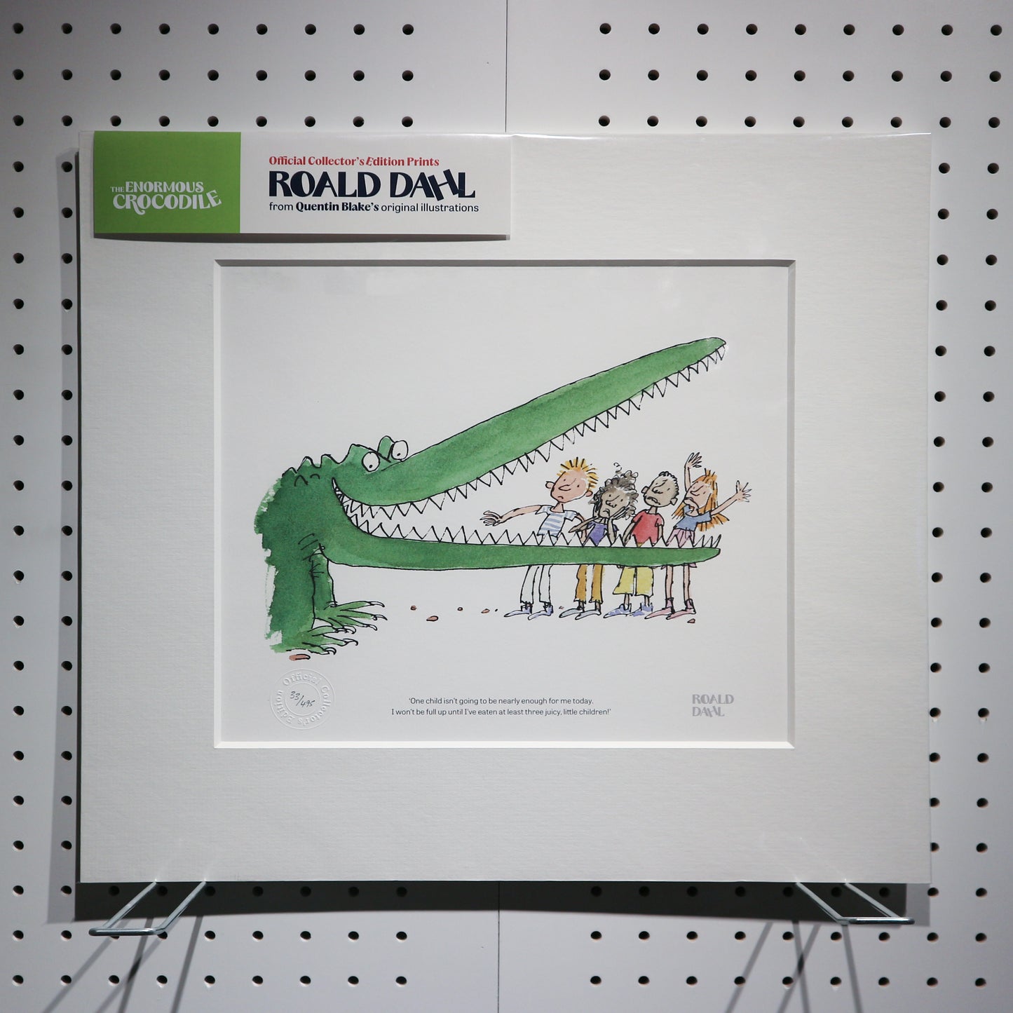 RD5152 The Enormous Crocodile Full up Until Print