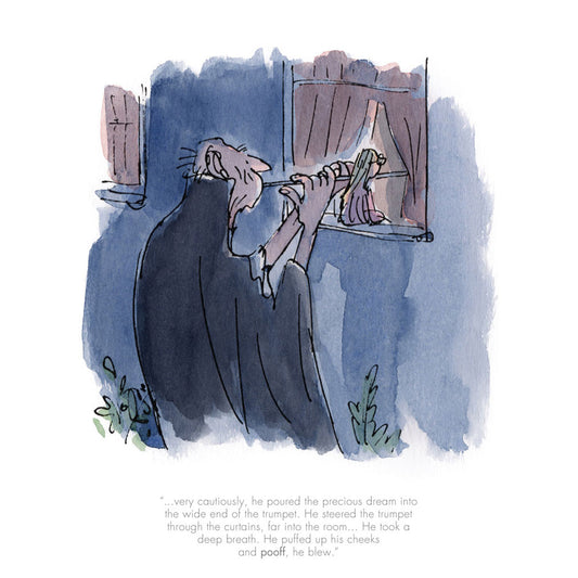 The BFG limited edition print from Roald Dahl and Quentin Blake