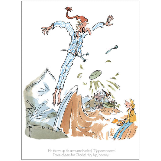 Charlie and the Chocolate Factory limited edition print from Roald Dahl and Quentin Blake