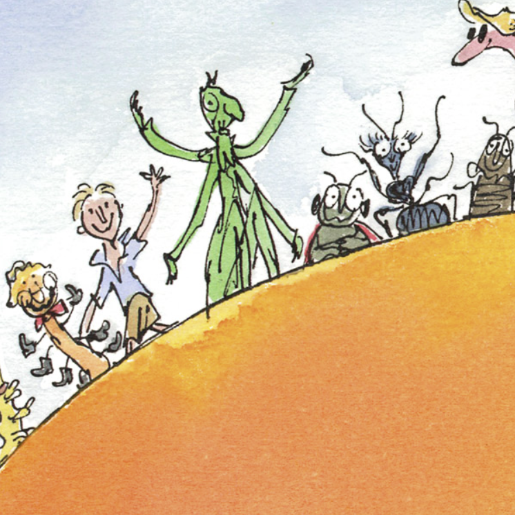 Limited Edition Print James and the Giant Peach  RD8023