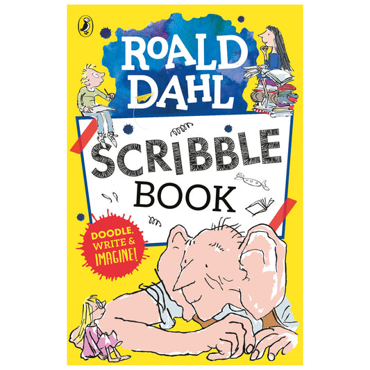 Scribble Book activity book by Roald Dahl and Quentin Blake