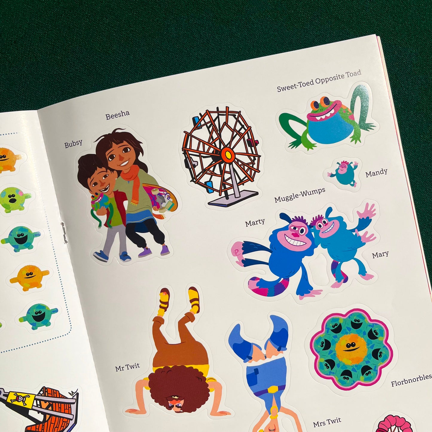 The Twits: Totally Revolting Sticker Activity Book