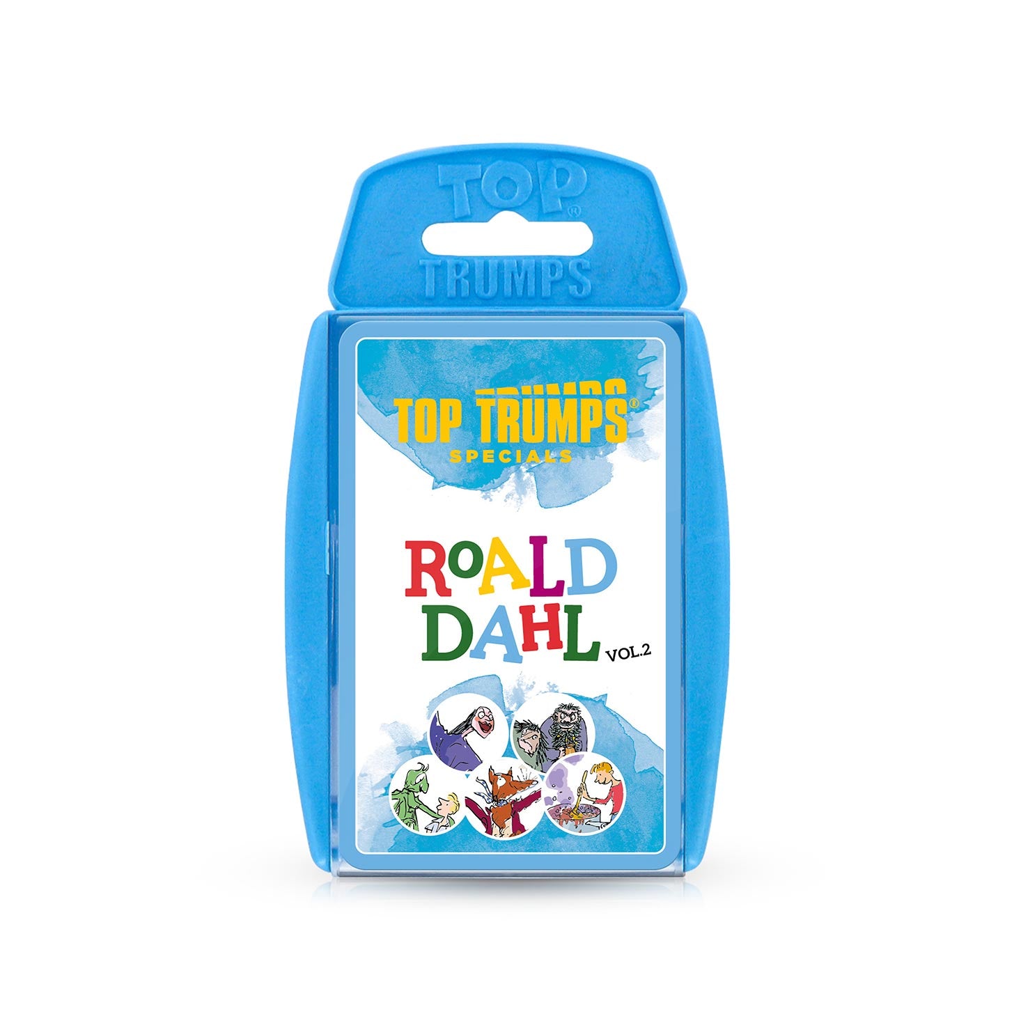 Top Trumps game based on Roald Dahl stories and with illustrations by Quentin Blake