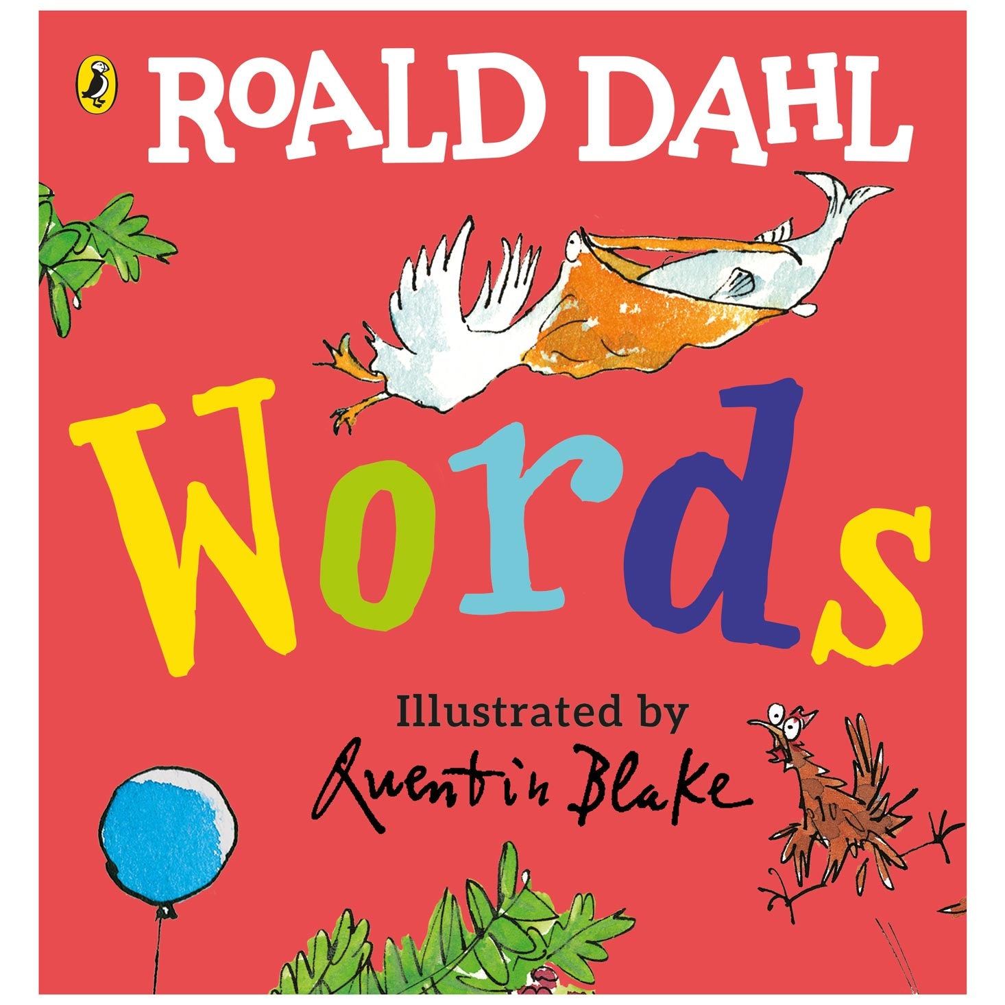 Words, a board book based on Roald Dahl  and Quentin Blake