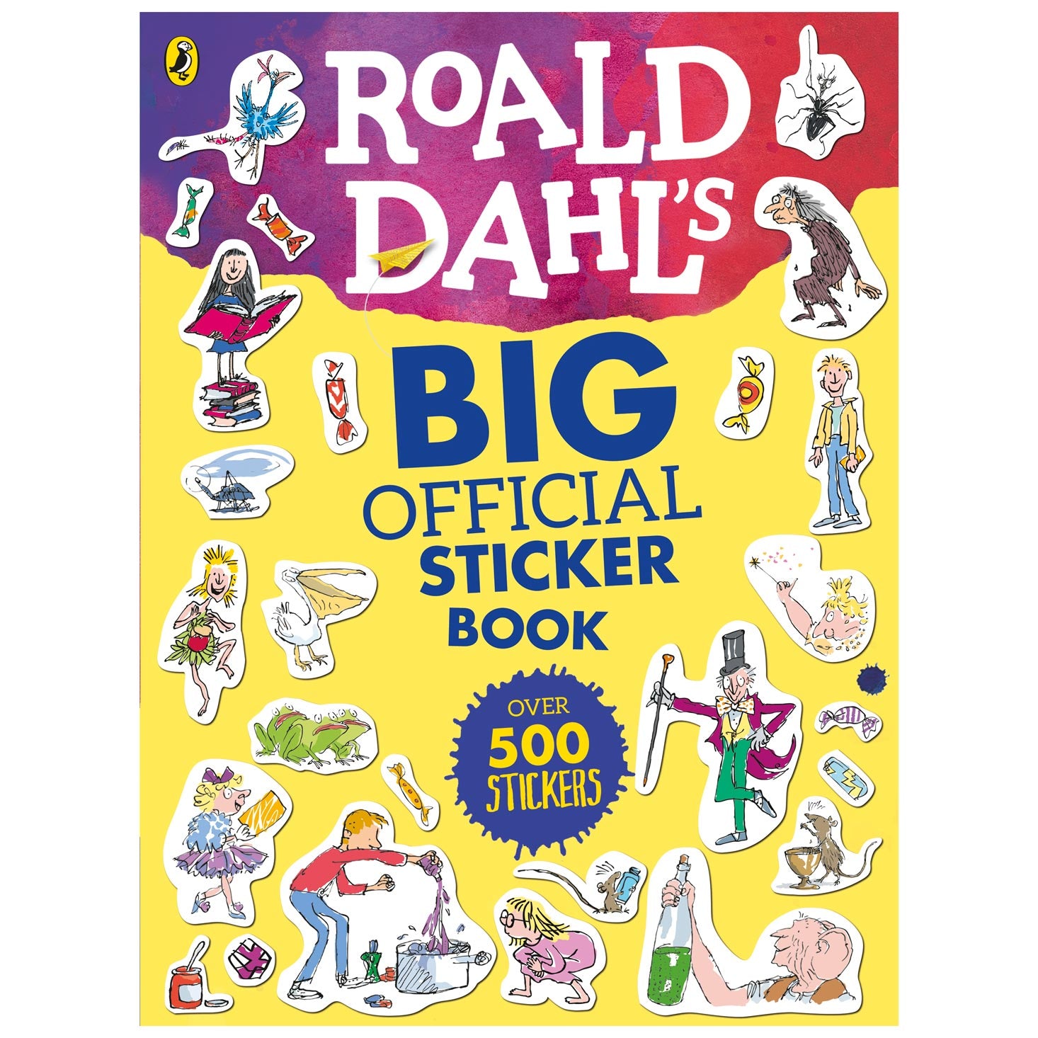 Roald Dahl's Big Official Sticker Book illustrated by Quentin Blake