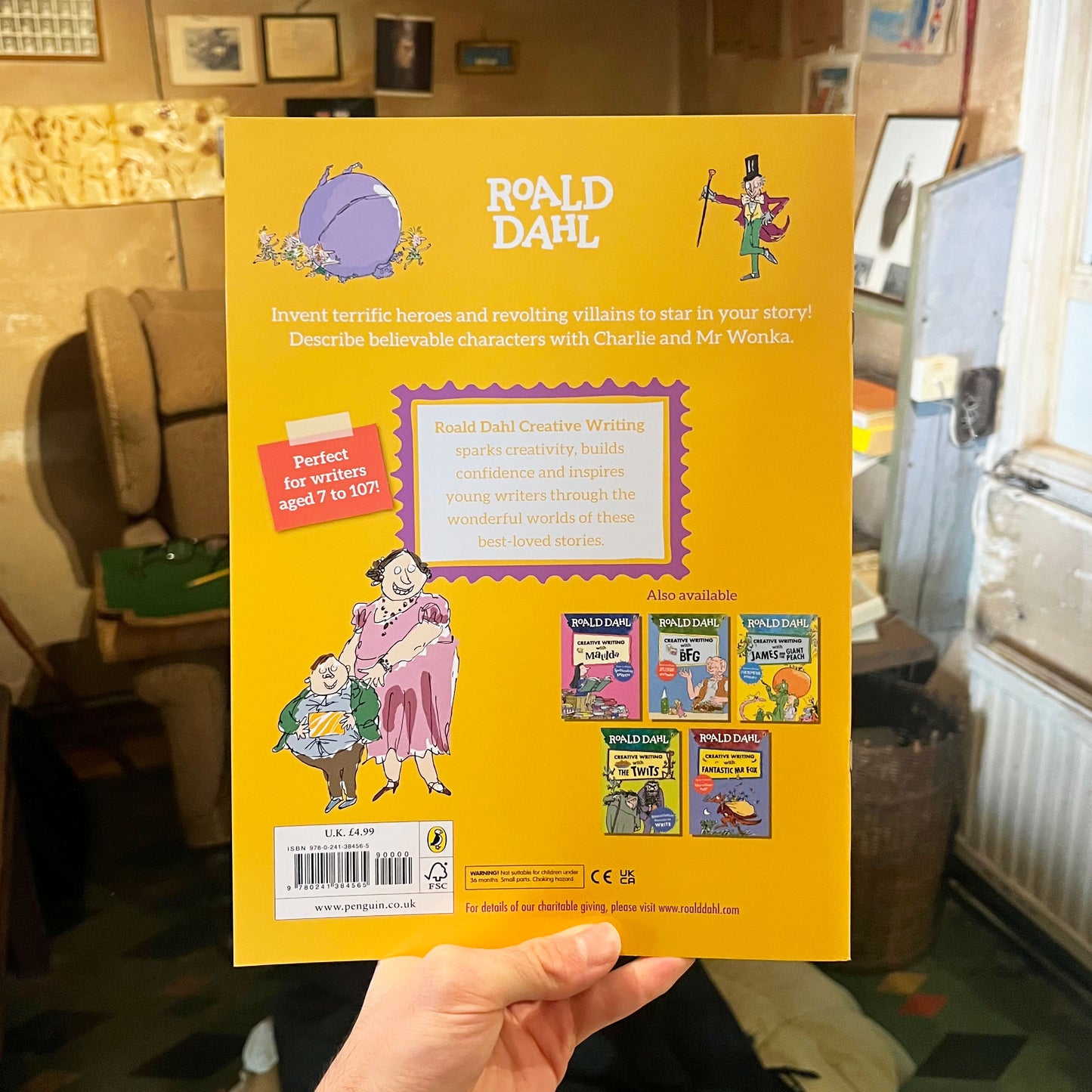 Creative Writing with Charlie and the Chocolate Factory – The Roald ...