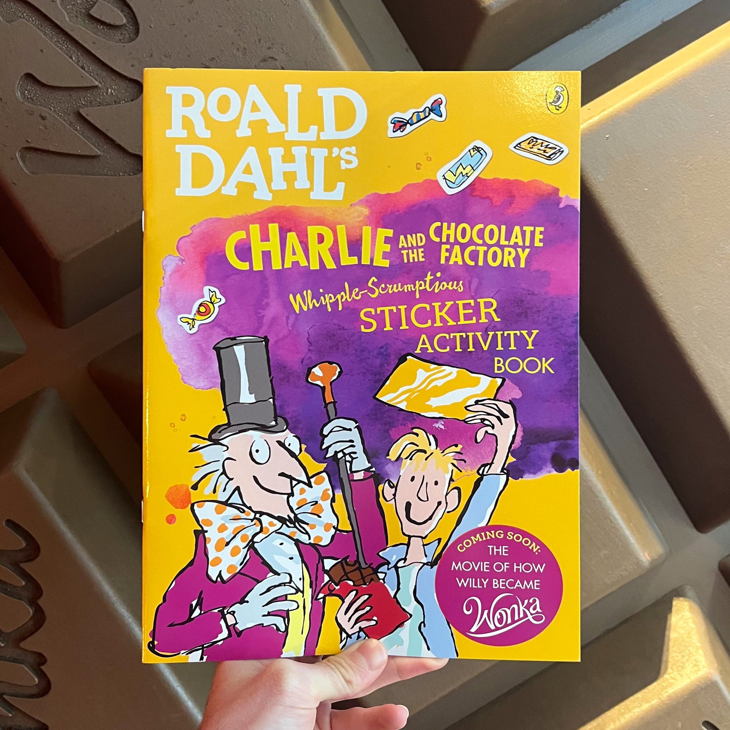 Charlie and the Chocolate Factory Whipple-Scrumptious Sticker Activity Book