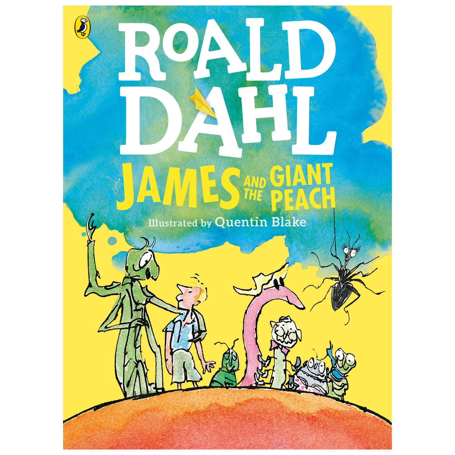 James and the Giant Peach by Roald Dahl with illustrations by Quentin Blake