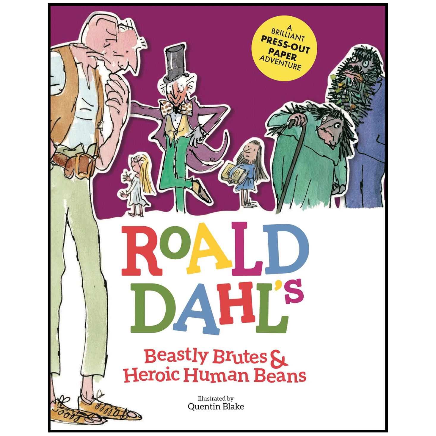 A press-out book based on Roald Dahl stories with illustrations by Quentin Blake