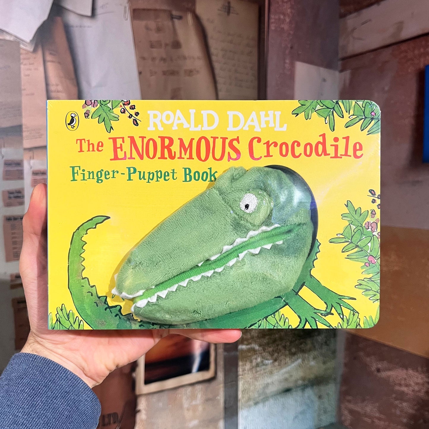 The Enormous Crocodile Finger Puppet Book