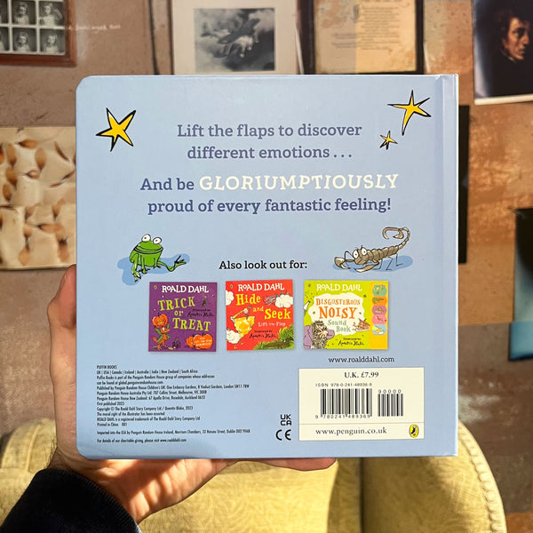 Roald Dahl Fantastic Feelings - board book – The Roald Dahl Museum ...