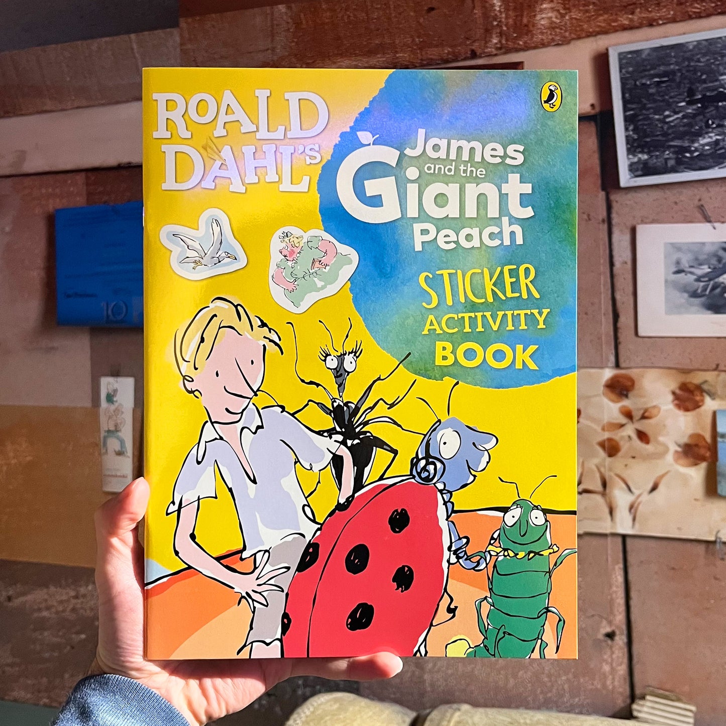 James and the Giant Peach Sticker Activity Book