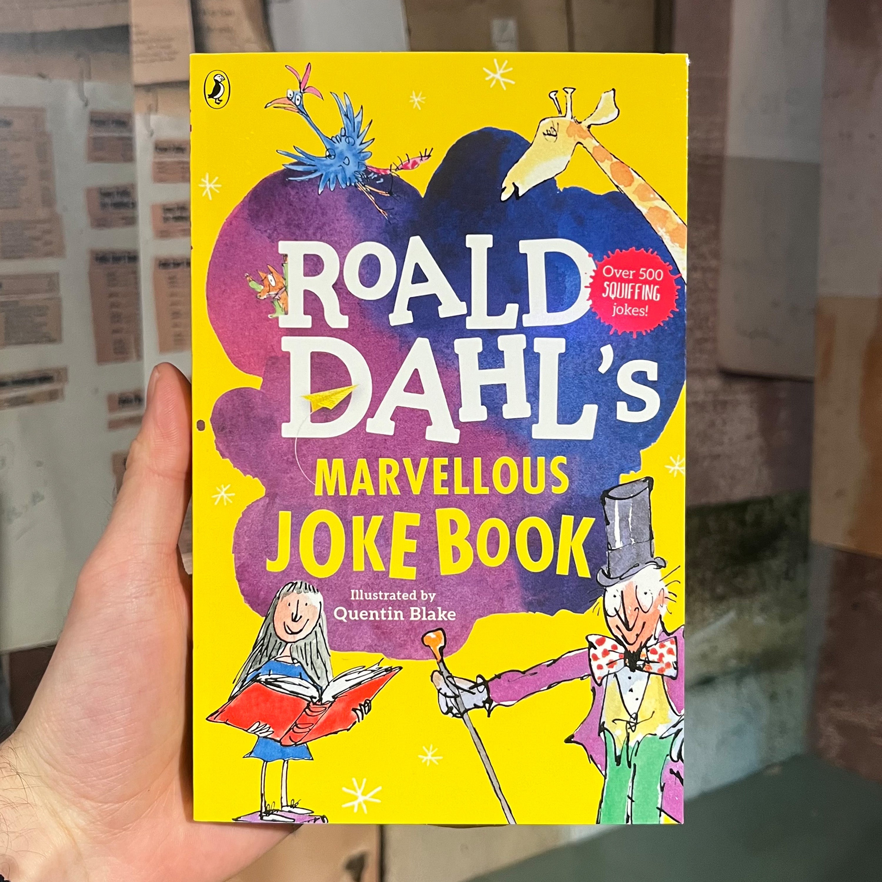 Roald Dahl's Marvellous Joke Book – The Roald Dahl Museum Online Shop