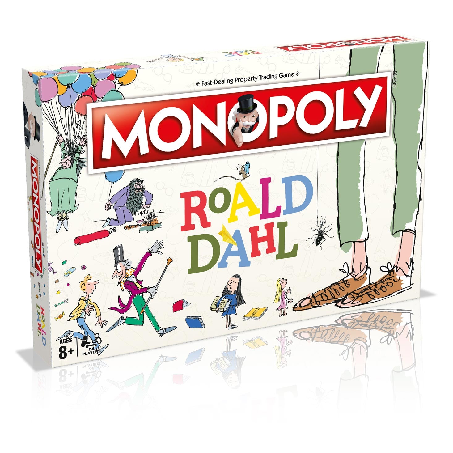 Monopoly board game based on characters by Roald Dahl and featuring Quentin Blake's illustrations