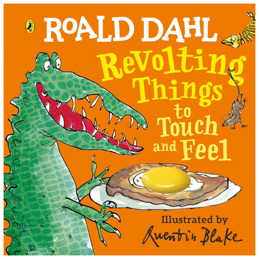 Roald Dahl's Revolting Things to Touch and Feel, a board book for toddlers