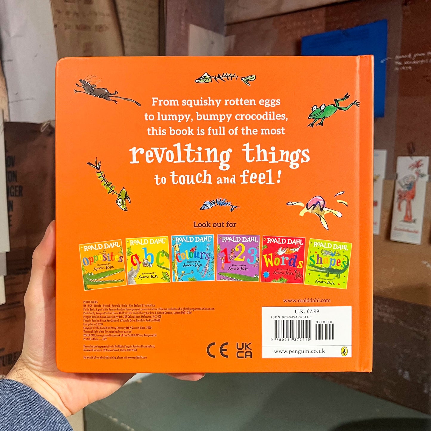 Revolting Things to Touch and Feel – The Roald Dahl Museum Online Shop