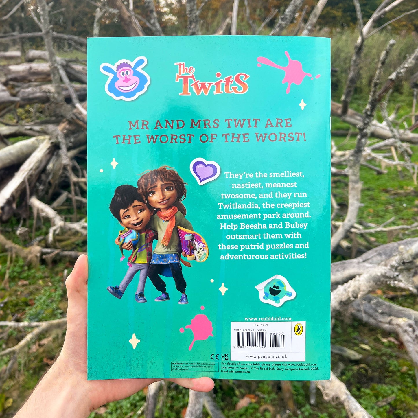 The Twits: Totally Revolting Sticker Activity Book